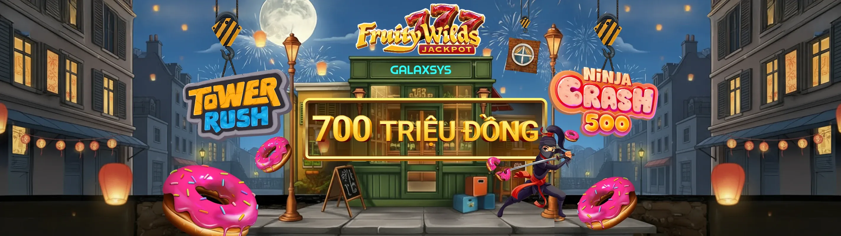 Hình ảnh banner 789bet link không chặn với các trò chơi casino sôi động